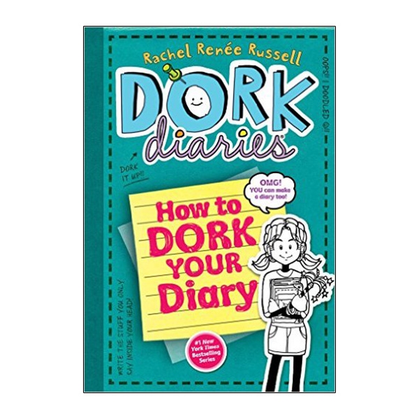 dork diaries 3 1/2 - how to dork your diary (hardcover)