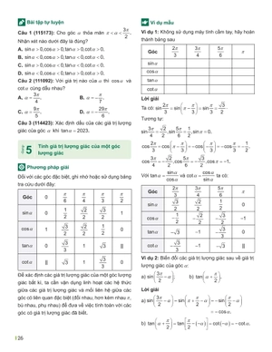 đột phá tư duy toán 11 - tập 1 - Ảnh 13
