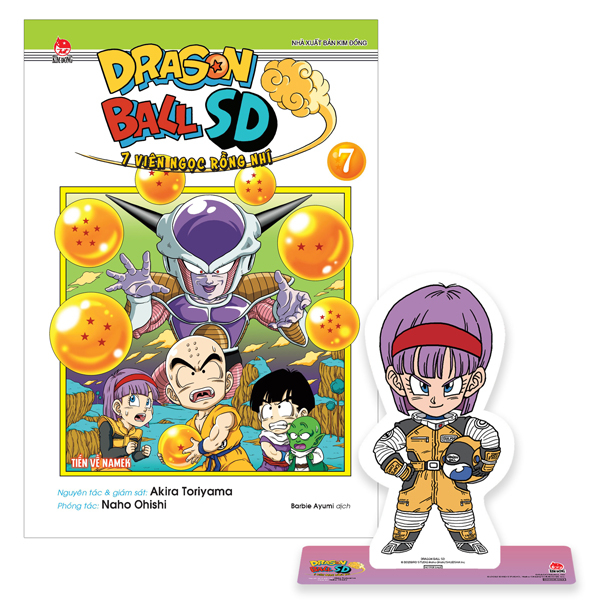 dragon ball sd - 7 viên ngọc rồng nhí - tập 7 - tiến về namek - tặng kèm standee