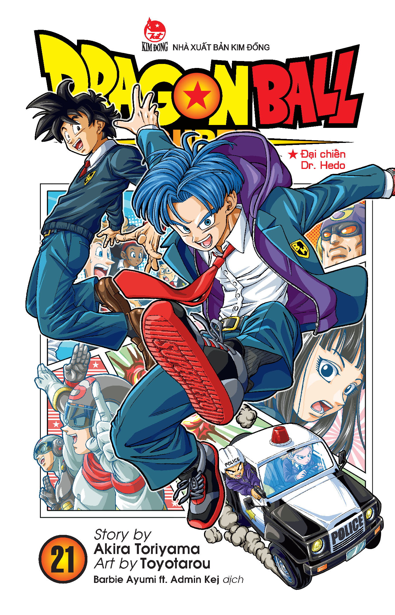 dragon ball super - tập 21 - đại chiến dr. hedo (tái bản 2025) - Ảnh 2