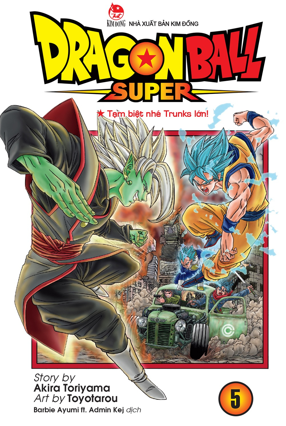 dragon ball super - tập 5 - tạm biệt nhé trunks lớn! (tái bản 2025) - Ảnh 2