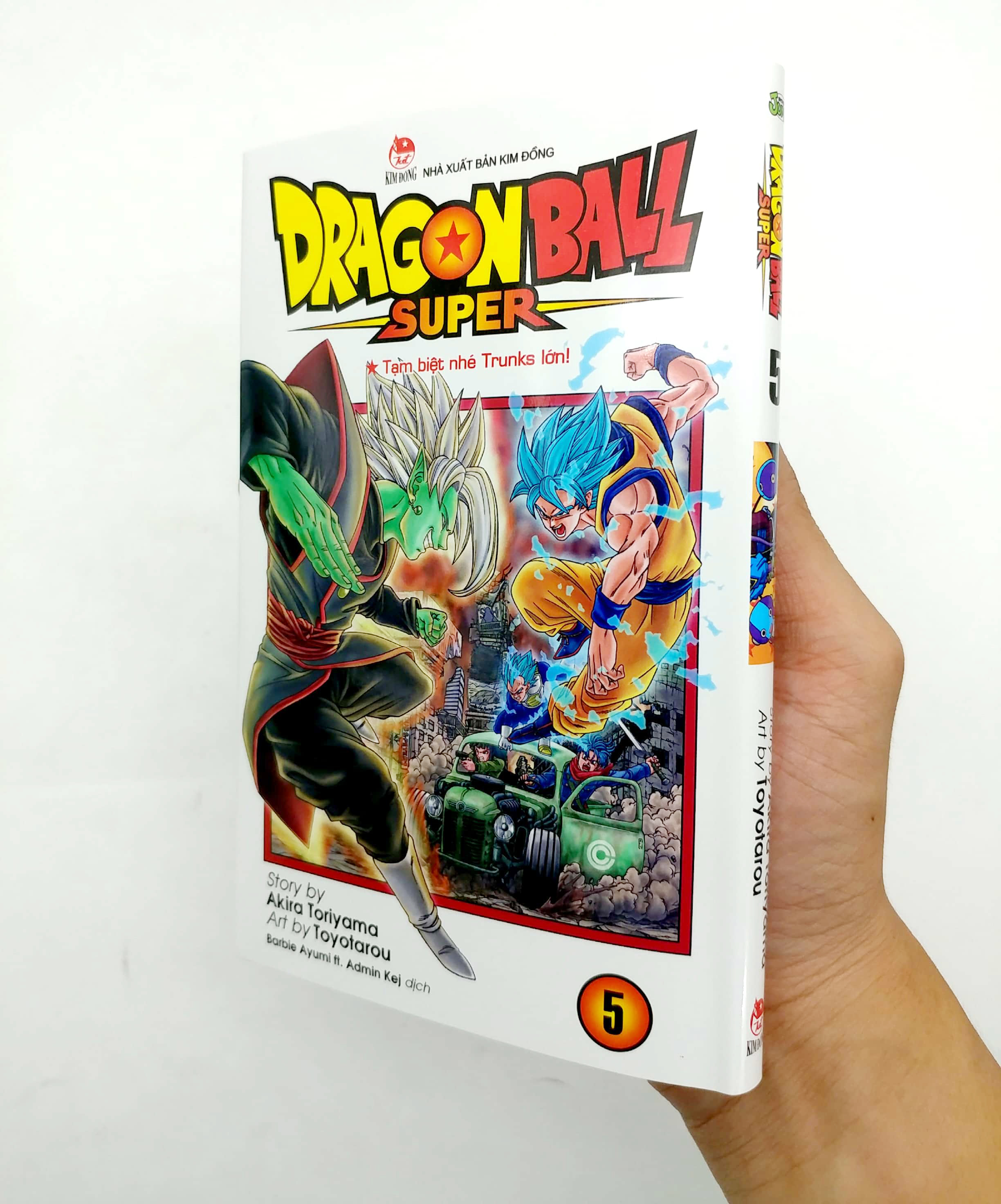 dragon ball super - tập 5 - tạm biệt nhé trunks lớn! (tái bản 2025) - Ảnh 7