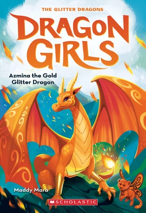dragon girls - book 1 - azmina the gold glitter dragon - Ảnh 2