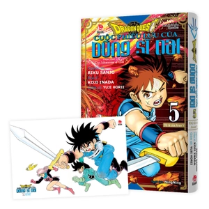 dragon quest - cuộc phiêu lưu của dũng sĩ dai - tập 5 - đệ tử của avan v - tặng kèm postcard - Ảnh 2