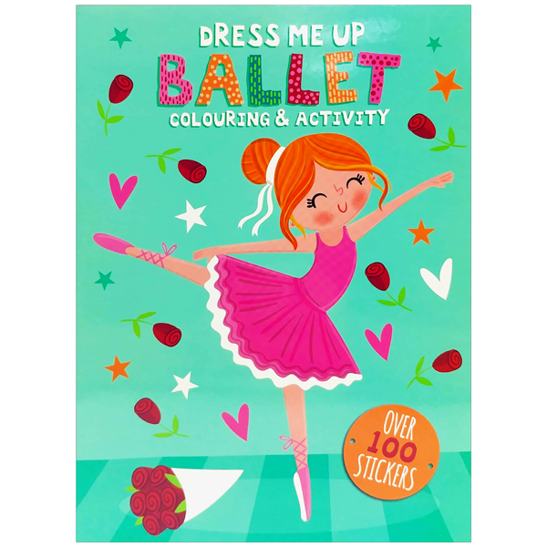 dress me up: ballerinas - colouring & activity