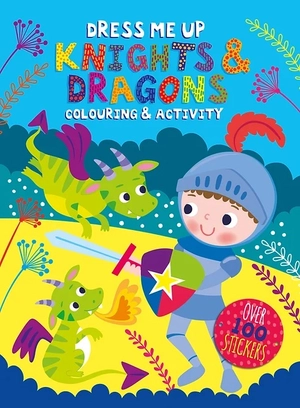 dress me up colouring & activity book - knights & dragons - Ảnh 2