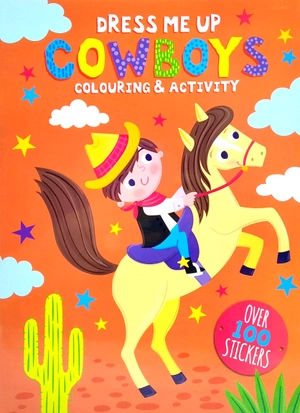dress me up: cowboys - colouring & activity - Ảnh 2