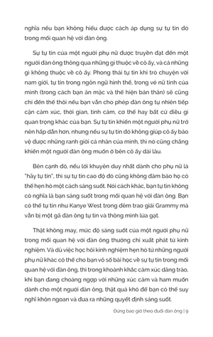 đừng bao giờ theo đuổi đàn ông - 38 tuyệt chiêu làm chủ mối quan hệ với người khác phái - Ảnh 11
