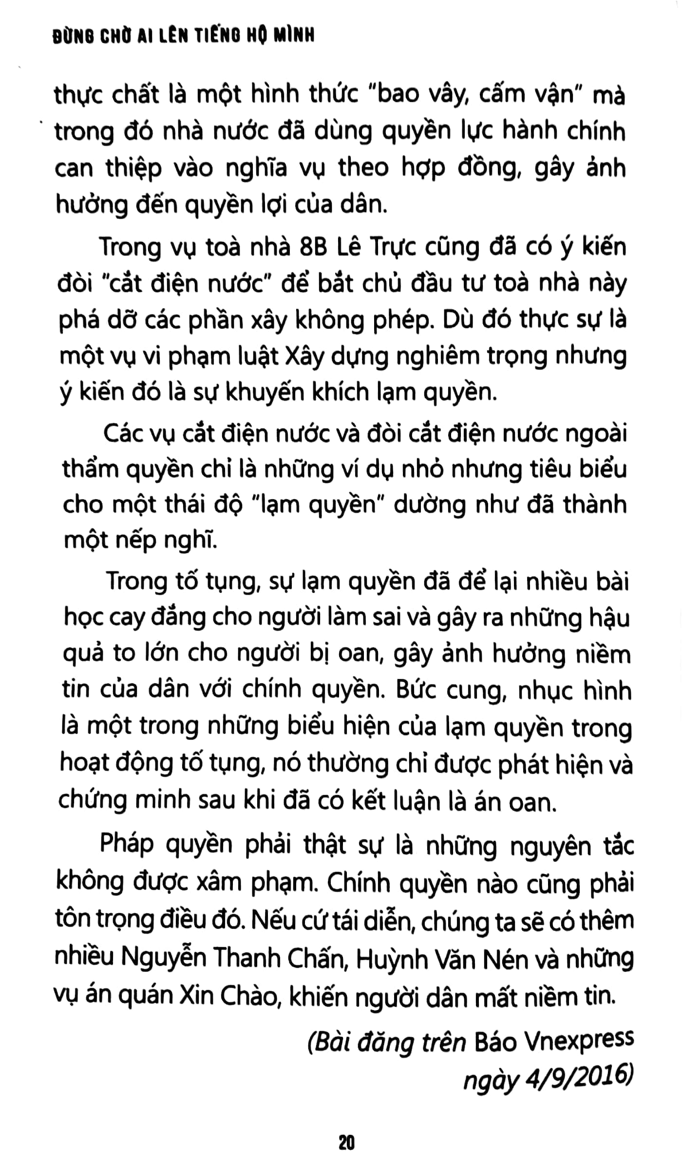 đừng chờ ai lên tiếng hộ mình - Ảnh 10