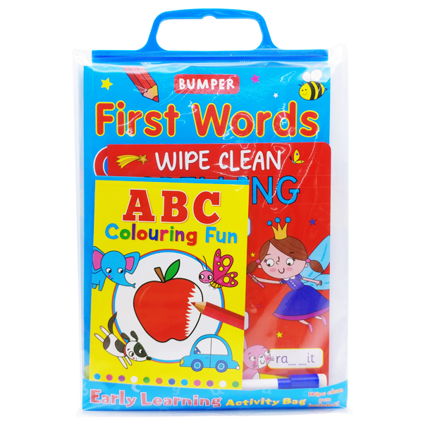 early learning activity bumper bag