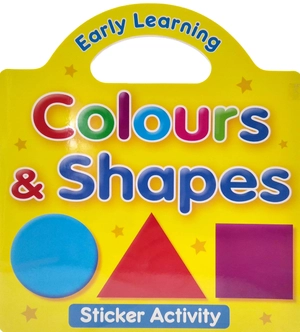 early learning colours and shapes - sticker activity - Ảnh 2