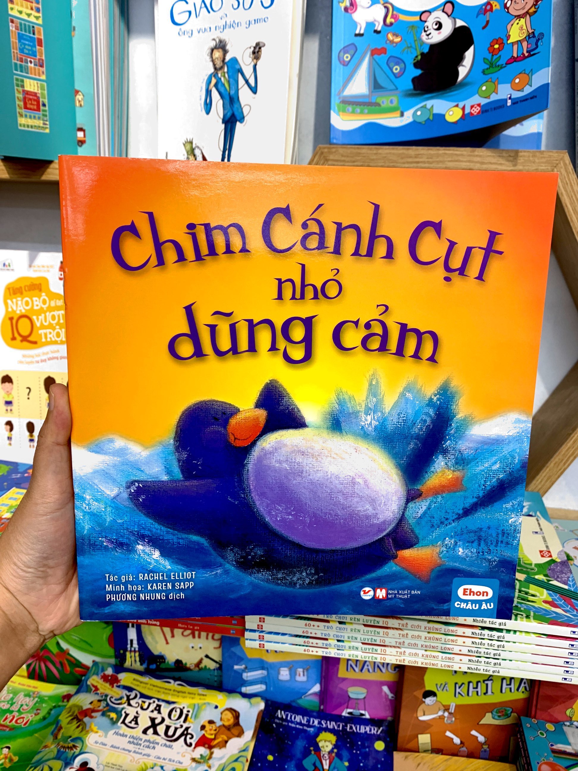 ehon châu âu - chim cánh cụt nhỏ dũng cảm - Ảnh 9