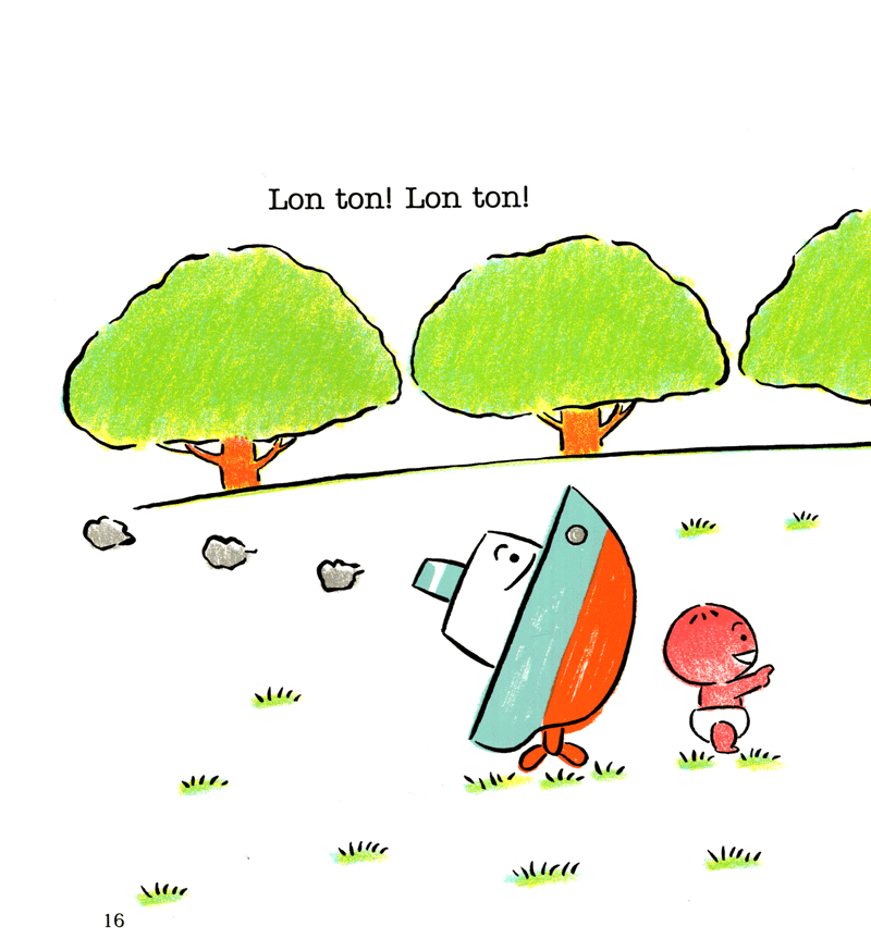 ehon chơi cùng momo - chú bé quả đào - cùng chơi trốn tìm nào! (tái bản 2022) - Ảnh 6