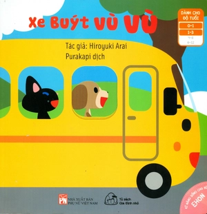 ehon kĩ năng sống cho bé - xe buýt vù vù (từ 0 - 3 tuổi) - Ảnh 2