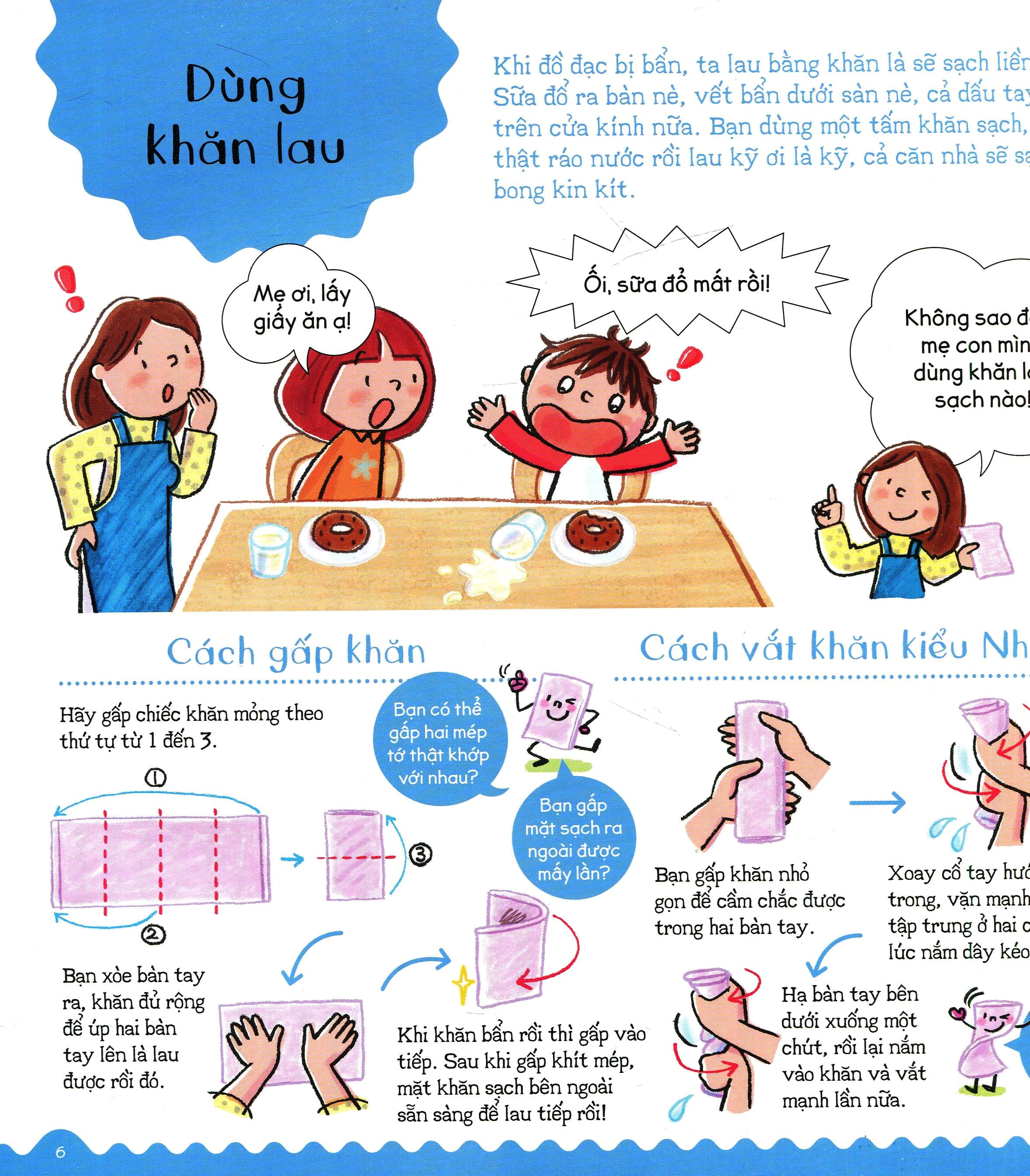 ehon kỹ năng sống - em làm việc nhà (tái bản 2020) - Ảnh 7
