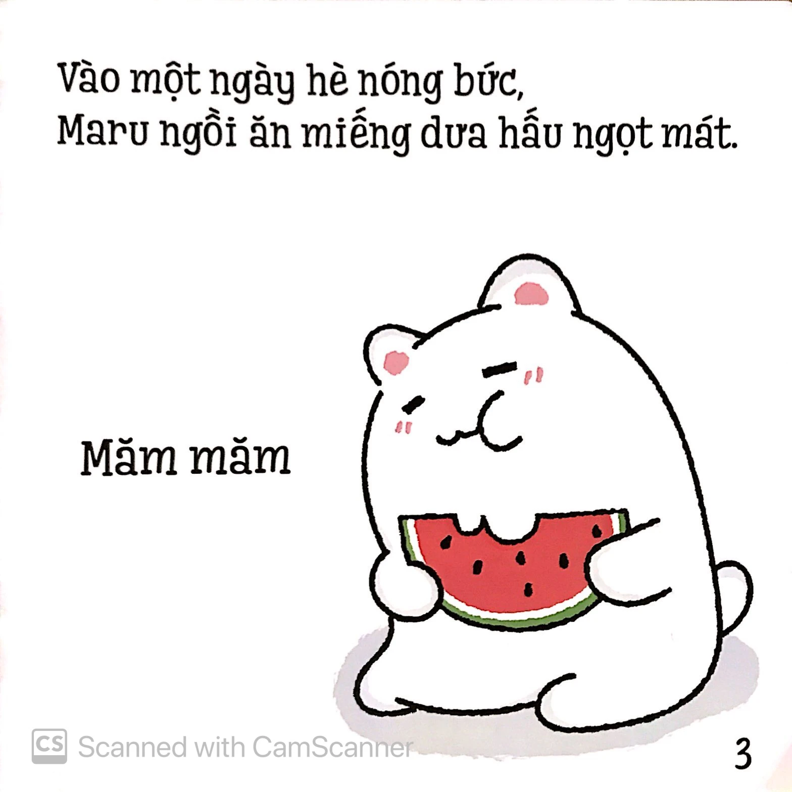 ehon maru - những mẩu chuyện vụn vặt của maru - maru và hạt dưa (2 - 8 tuổi) (tái bản 2019) - Ảnh 6