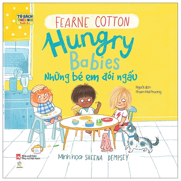 ehon song ngữ - những em bé đói ngấu - hungry babies (từ 2 tuổi)