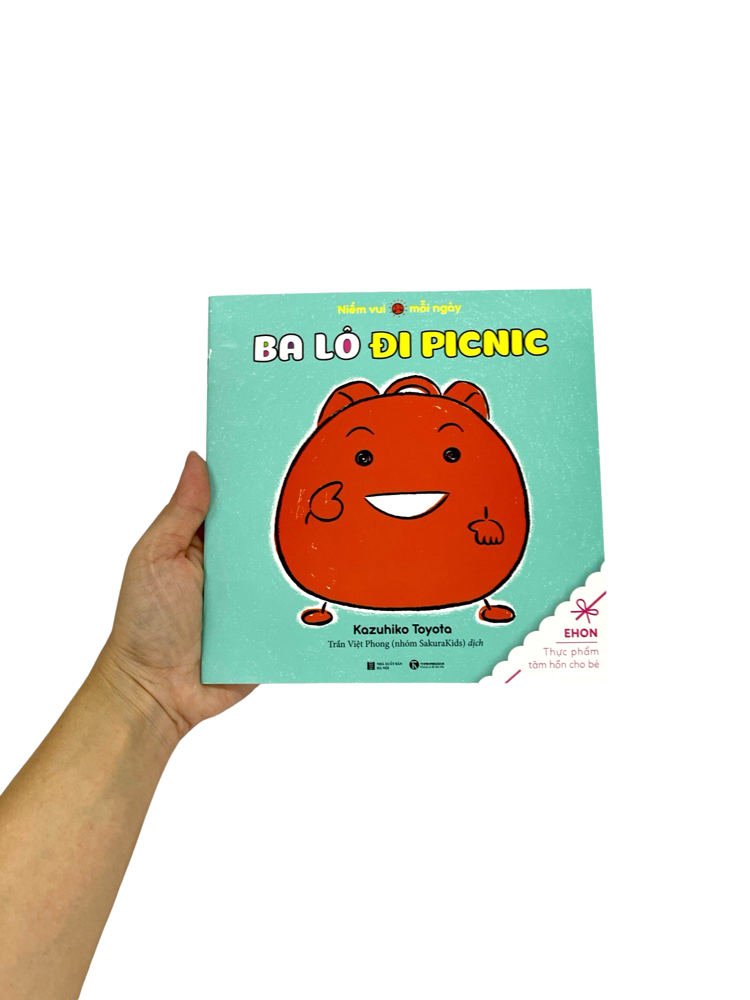 ehon thực phẩm tâm hồn cho bé - niềm vui mỗi ngày - ba lô đi picnic - Ảnh 8