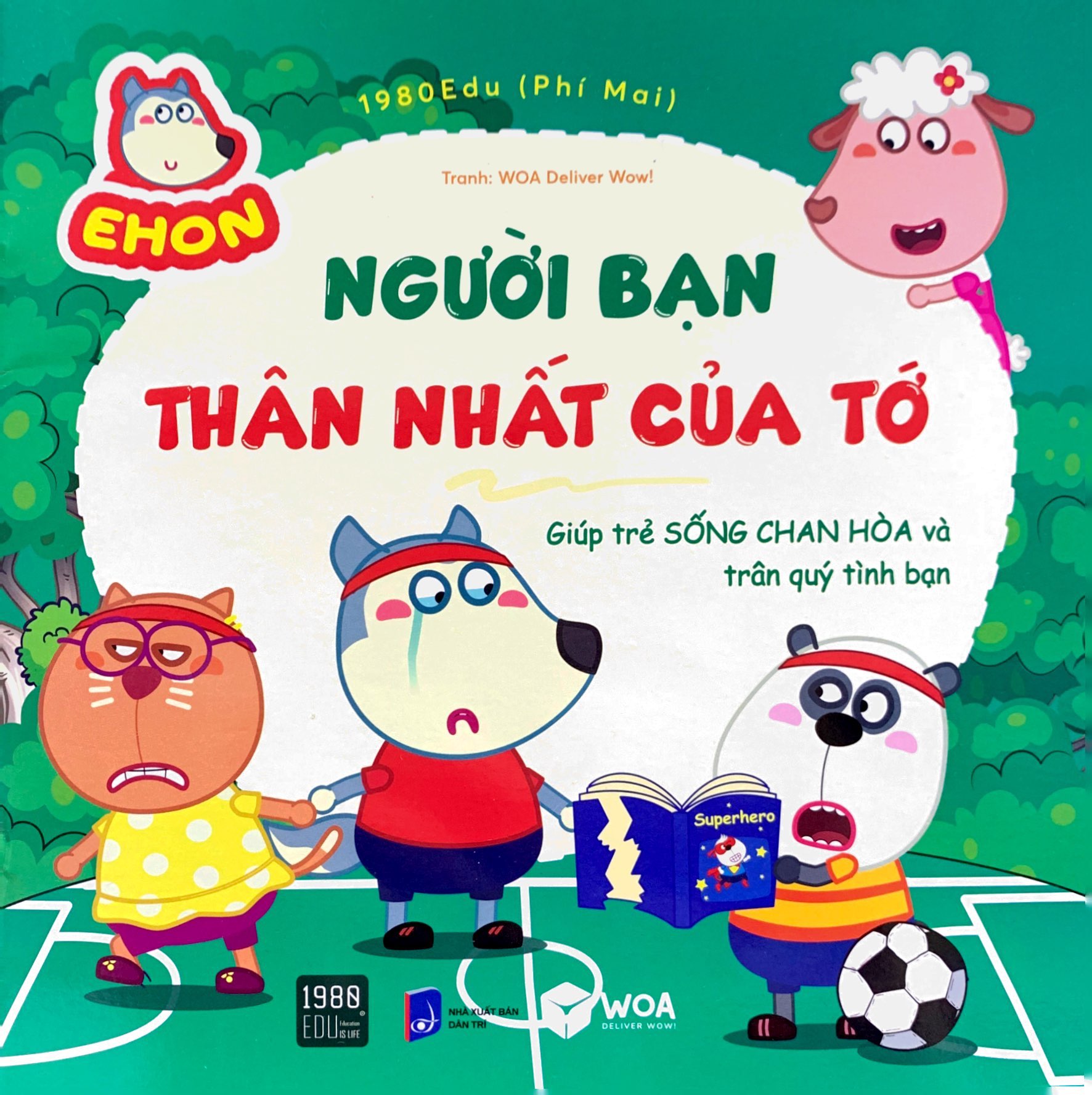 ehon wolfoo - người bạn thân nhất của tớ - Ảnh 2