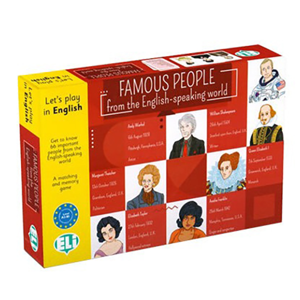 eli language games - famous people from the englishspeaking world