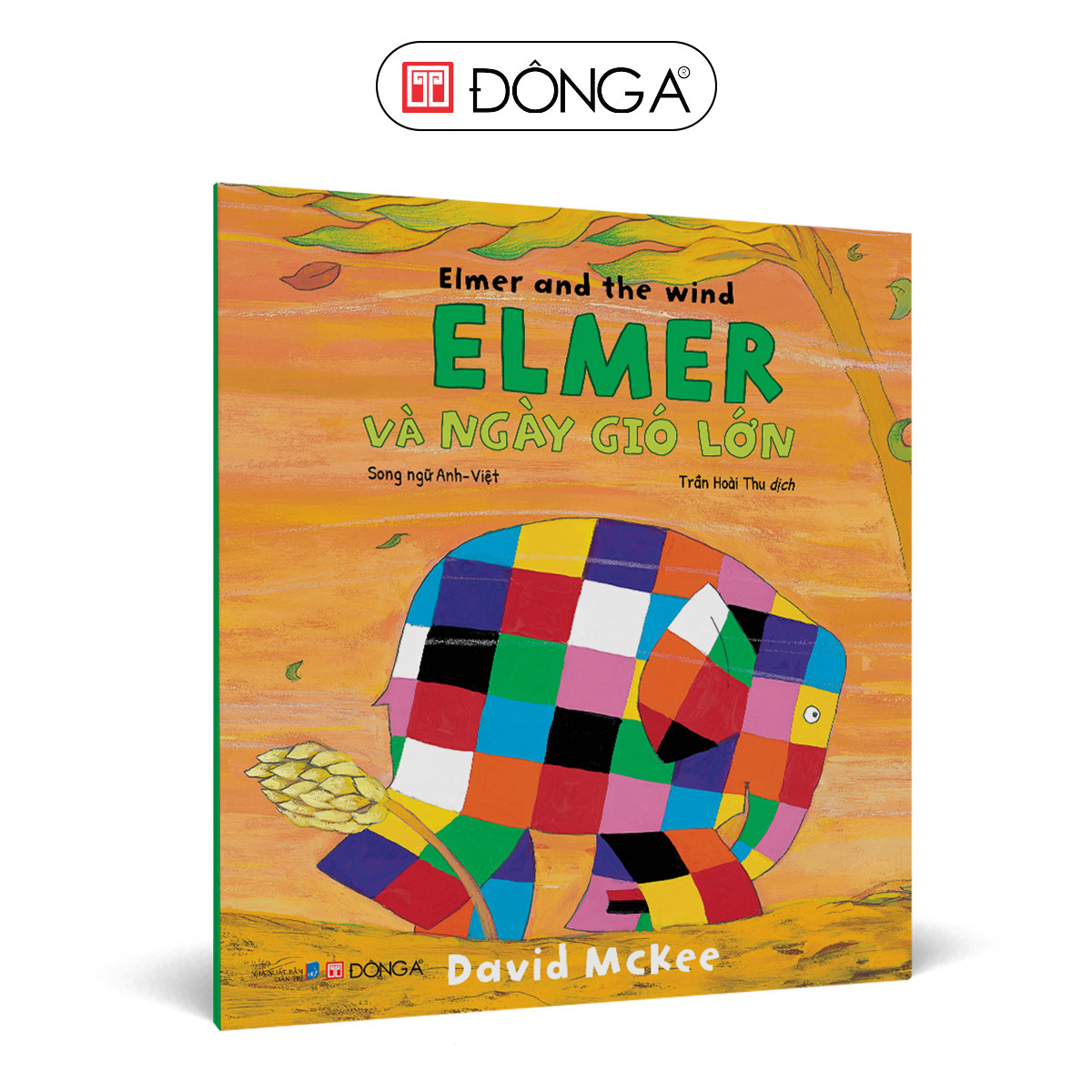 elmer and the wind - elmer và ngày gió lớn - song ngữ anh-việt - Ảnh 2