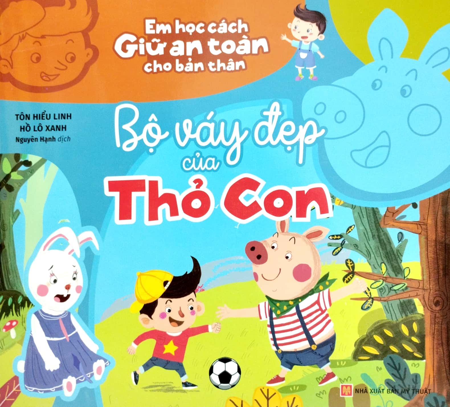 em học cách giữ an toàn cho bản thân - bộ váy đẹp của thỏ con - Ảnh 2
