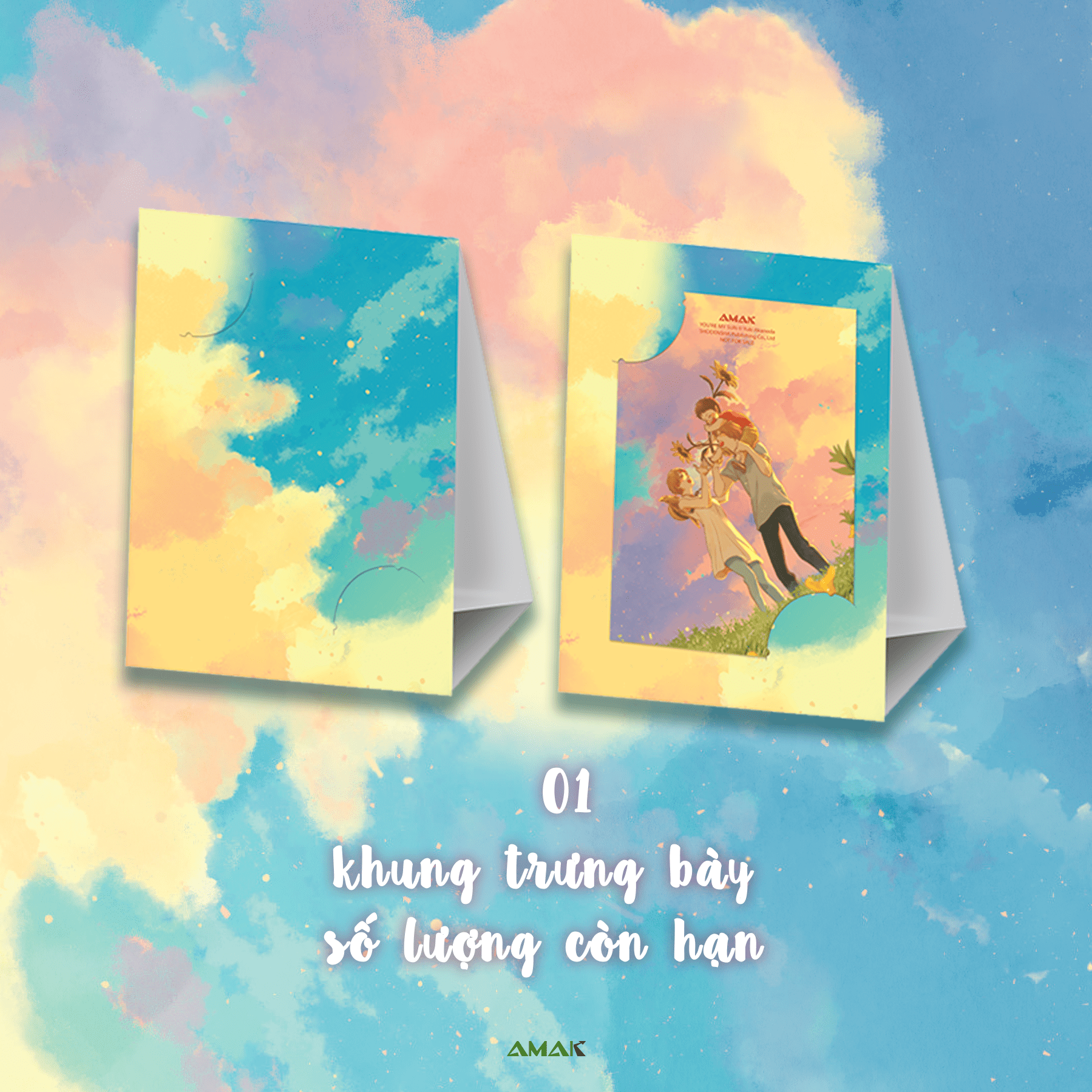 em là ánh dương - tặng kèm pvc card + card nhũ ánh trai hai mặt + khung trưng bày - Ảnh 5