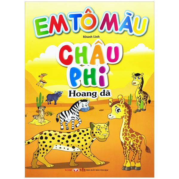 em tô màu - châu phi hoang dã