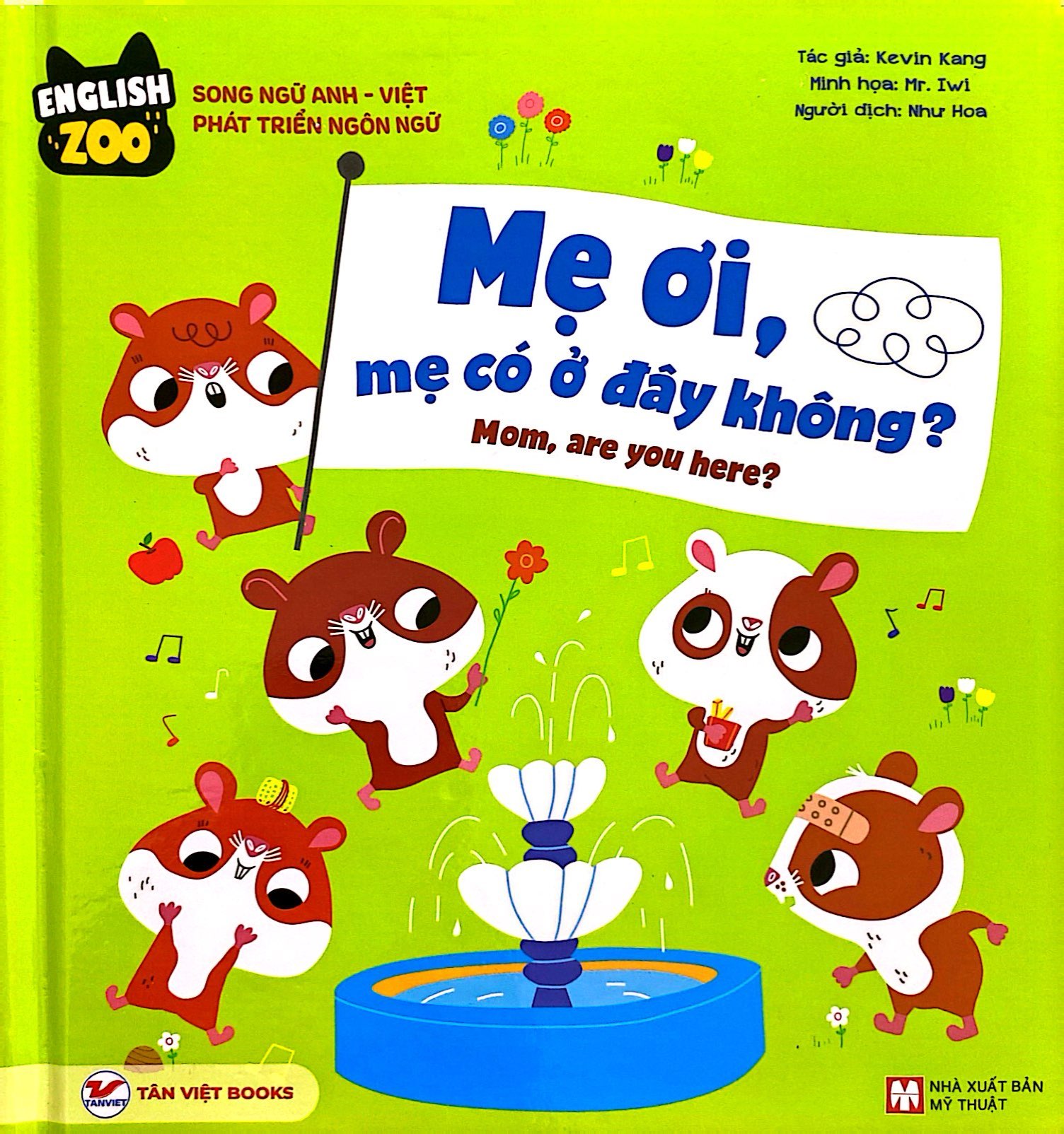 english zoo - song ngữ anh-việt phát triển ngôn ngữ - mẹ ơi, mẹ có ở đây không? - mom, are you here? - Ảnh 2