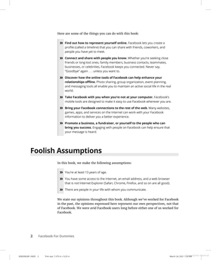facebook for dummies 8th edition - Ảnh 5