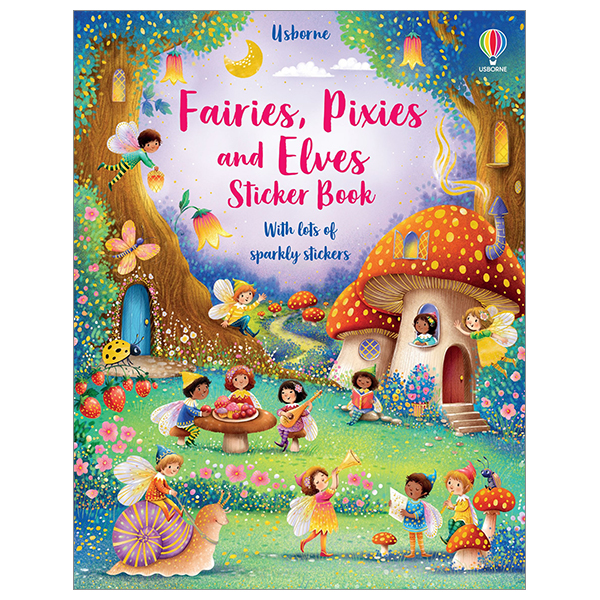 fairies, pixies and elves sticker book