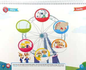 ferris wheel level 1 activity book - Ảnh 8