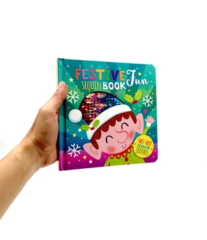festive fun sequin book - Ảnh 7