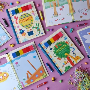 finger print books - animals - Ảnh 3