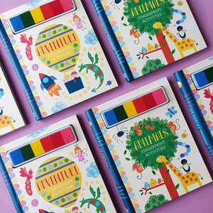 finger print books - animals - Ảnh 5
