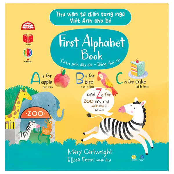 First Alphabet Book - Cuon Sach Dau Doi - Bang Chu Cai
