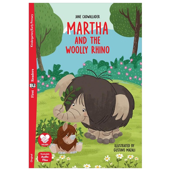 first eli readers - martha and the woolly rhino - kindergarten/early primary - downloadable audio files