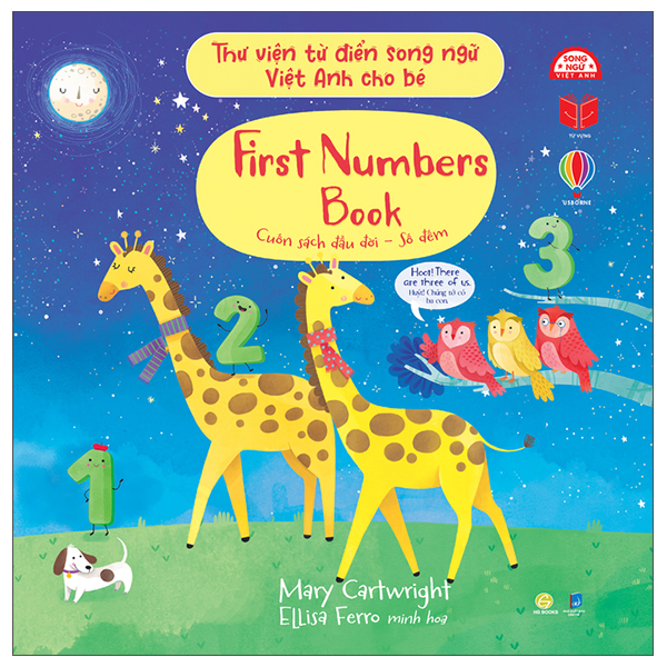 First Numbers Book - Cuon Sach Dau Doi - So Dem