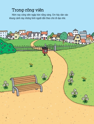 first sticker book - sách dán hình đầu đời cho bé - thú cưng - Ảnh 4