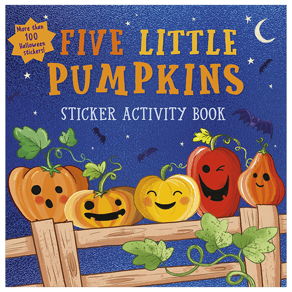 five little pumpkins sticker