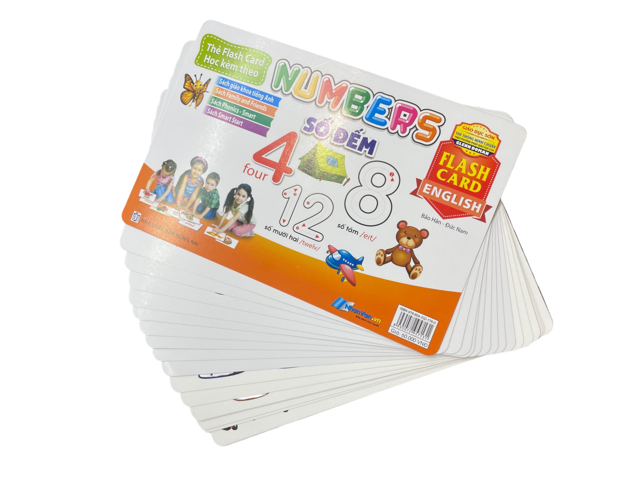flash card tiếng anh - number (số đếm) (tái bản 2023) - Ảnh 9