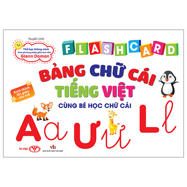 Flashcard Bảng Chữ Cái Tiếng Việt - Cùng Bé Học Chữ Cái