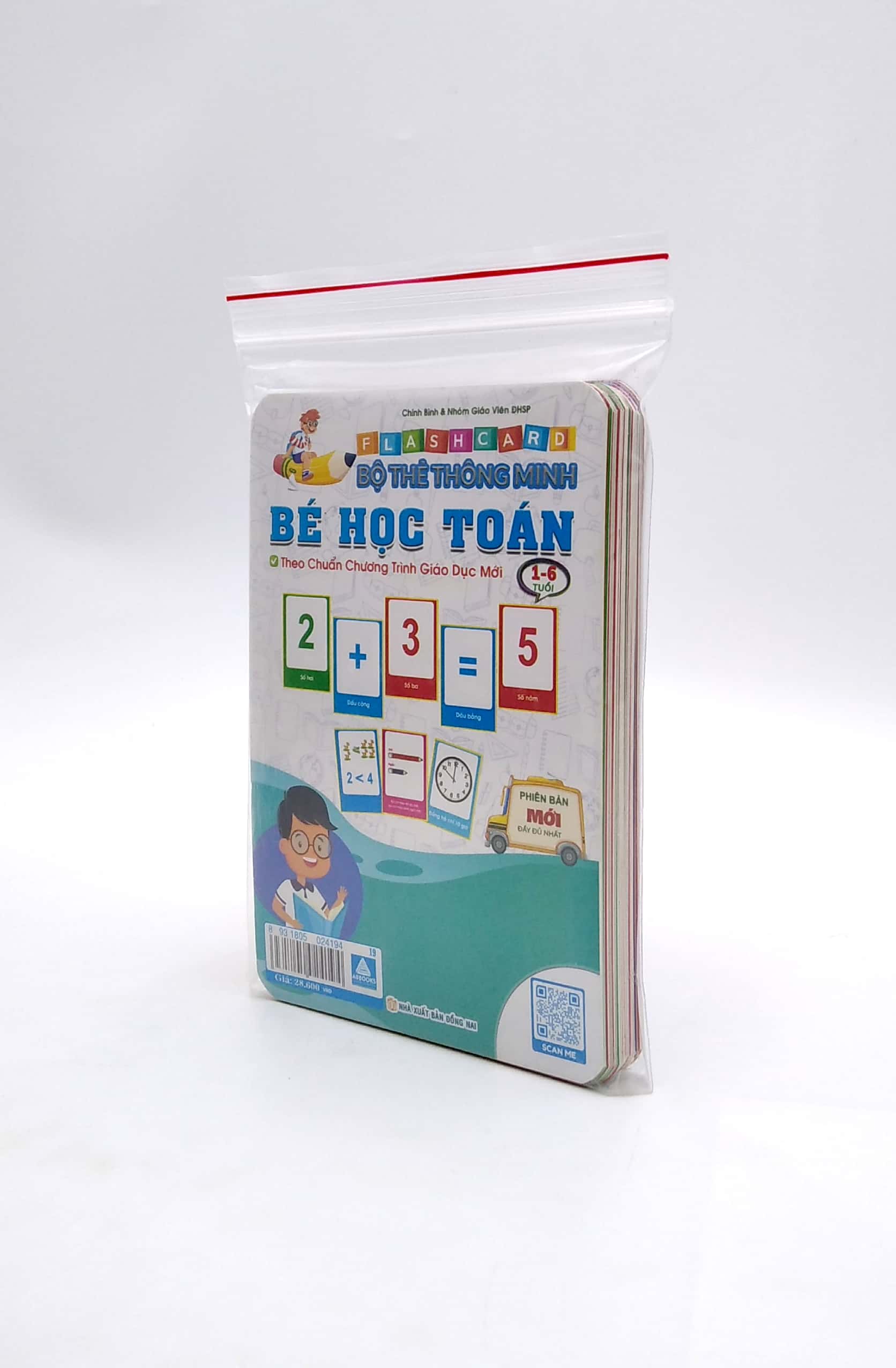 Flashcard - Bo The Thong Minh - Be Hoc Toan (1-6 Tuoi) - Ảnh 3