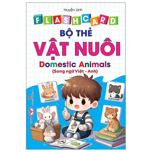 Flashcard - Bộ Thẻ Vật Nuôi - Domestic Animals - Song Ngữ Việt-Anh (Tái Bản 2026) - Ảnh 11