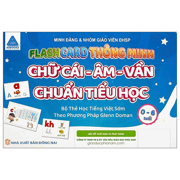 Flashcard Thong Minh - Chu Cai-Am-Van Chuan Tieu Hoc - Bo The Hoc Tieng Viet Som Theo Phuong Phap Glenn Doman