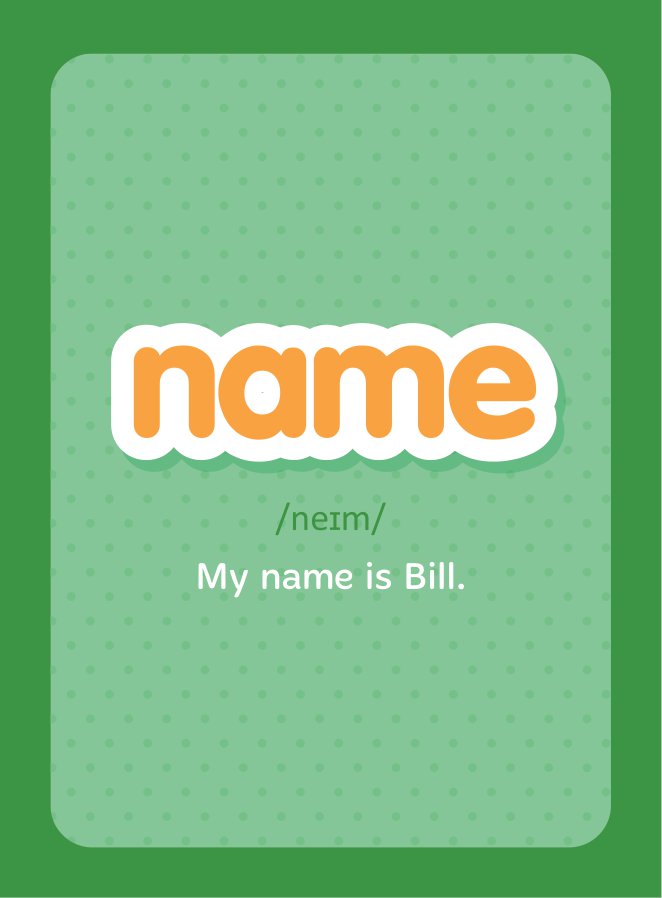 flashcard vui học tiếng anh - nghe và học phát âm chuẩn từ vựng tiếng anh lớp 3-1 - Ảnh 5