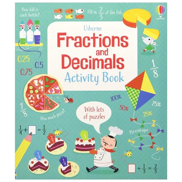 fractions and decimals activity book