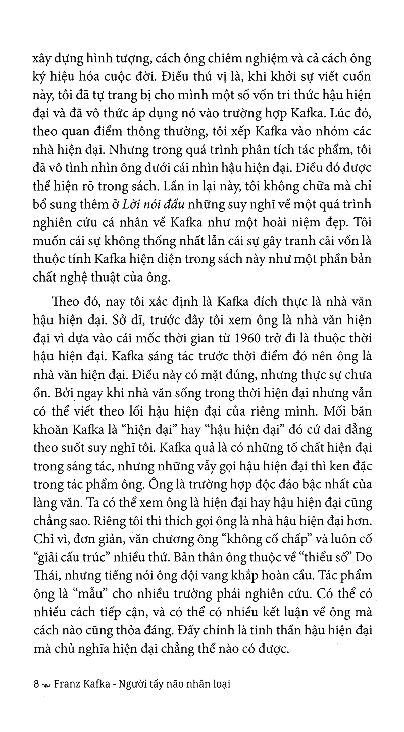 franz kafka - người tẩy não nhân loại (tái bản 2019) - Ảnh 6
