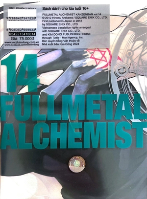 fullmetal alchemist - cang giả kim thuật sư - fullmetal edition - tập 14 (tái bản 2024) - Ảnh 7