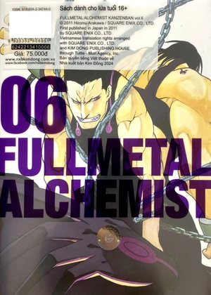 fullmetal alchemist - cang giả kim thuật sư - fullmetal edition - tập 6 (tái bản 2024) - Ảnh 6